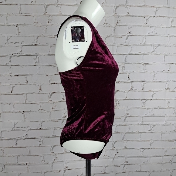 LULU'S Velvet Bodysuit - Picture 6 of 11